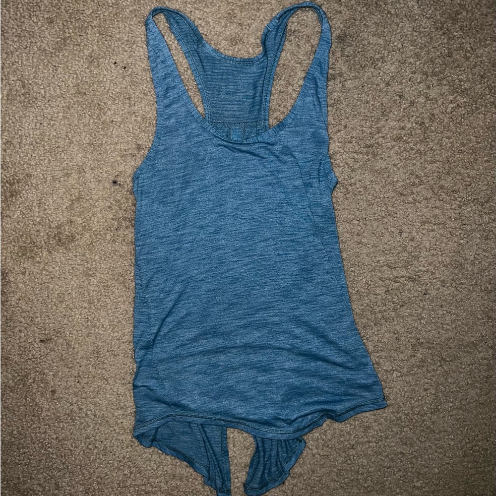 Lululemon Athletica Teal Racerback Tank